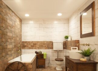 Inspirace! Koupelna s nádechem venkova