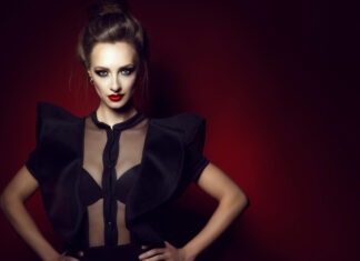 Třpytivé slavností líčení