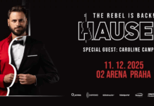 HAUSER přiváží do Prahy své světové turné The Rebel is Back