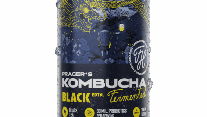 Kombucha Black Edition od Prager's Kombucha