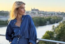 Klára Nademlýnská je dvorní návrhářkou Terezy Maxové.