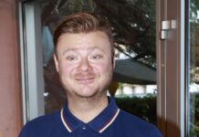 Filip Kaňkovský začal cvičit.