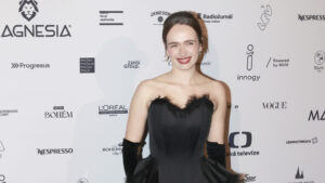 Herečka Alžběta Malá vypadala jako pravá dáma.