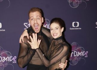 Martin Prágr s taneční partnerkou Martou Dancingerovou.