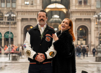 Lajna - konečně film! se natáčel i v Miláně.