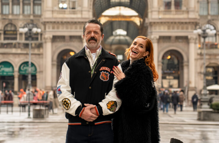 Lajna - konečně film! se natáčel i v Miláně.