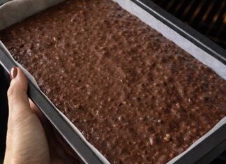 Jablečný perník bez cukru.