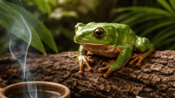 Kambo rituál pochází z Amazonie.