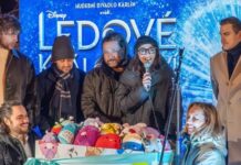 Karlínské divadlo se zahalilo do Ledového království. První slova Ondřeje Brzobohatého Muzikál Ledové království má za sebou slavnostní premiéru.
