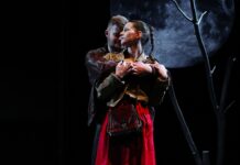 Spalující vášeň i nenávist: Businská a Čermák předvádí strhující výkon Ema Businská a Bořek Čermák v Kočce na kolejích.