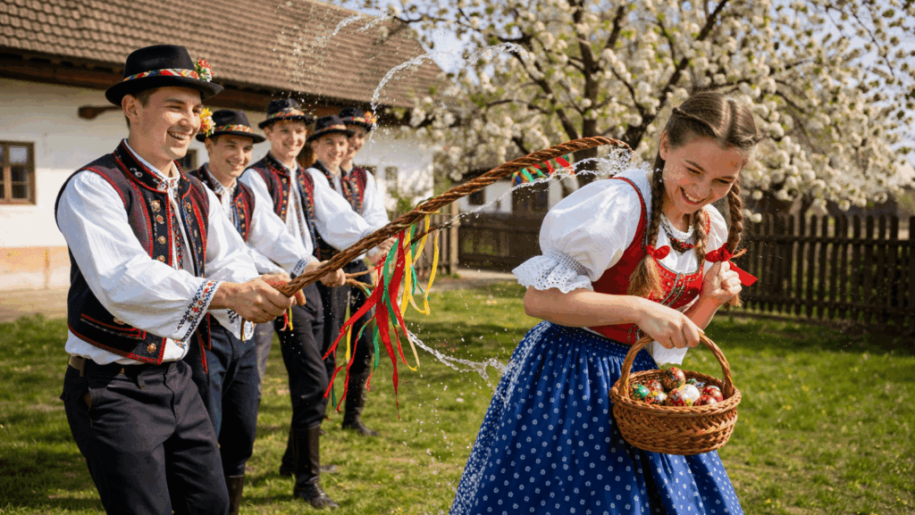 Velikonoční tradice na českém venkově: pomlázka, kroje a radost z jara