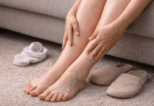 Podle oteklých nohou poznáte špatnou lymfu.