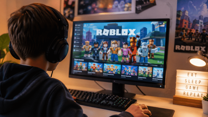 Roblox je mezi dětmi velmi oblíbený.