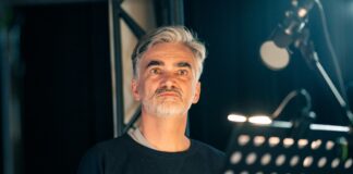 Martin Myšička při nahrávání audiokomiksu Past na Péráka.