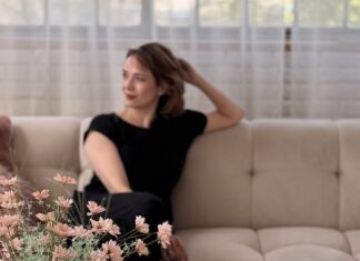 Herečka Tereza Kostková si "zahrála" na modelku.