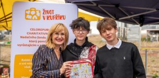 Moderátorka Štěpánka Duchková se syny.