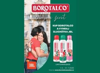 Kupte Borotalco a vyhrajte sluchátka JBL!