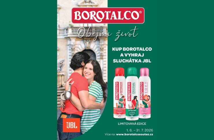 Kupte Borotalco a vyhrajte sluchátka JBL!