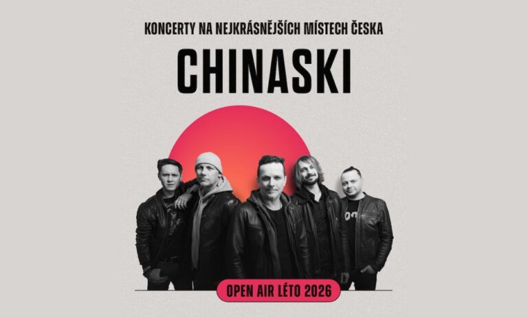 Vyhrajte vstupenky na Chinaski Open Air Léto 2026