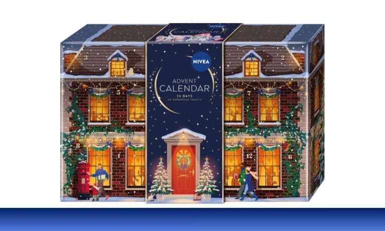 NIVEA Adventní kalendář plný péče a beauty doplňků