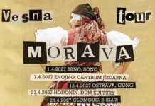Vesna vyráží na Morava tour 2027. Přiveze folklórní energii do moravských měst