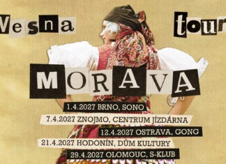 Vesna vyráží na Morava tour 2027. Přiveze folklórní energii do moravských měst